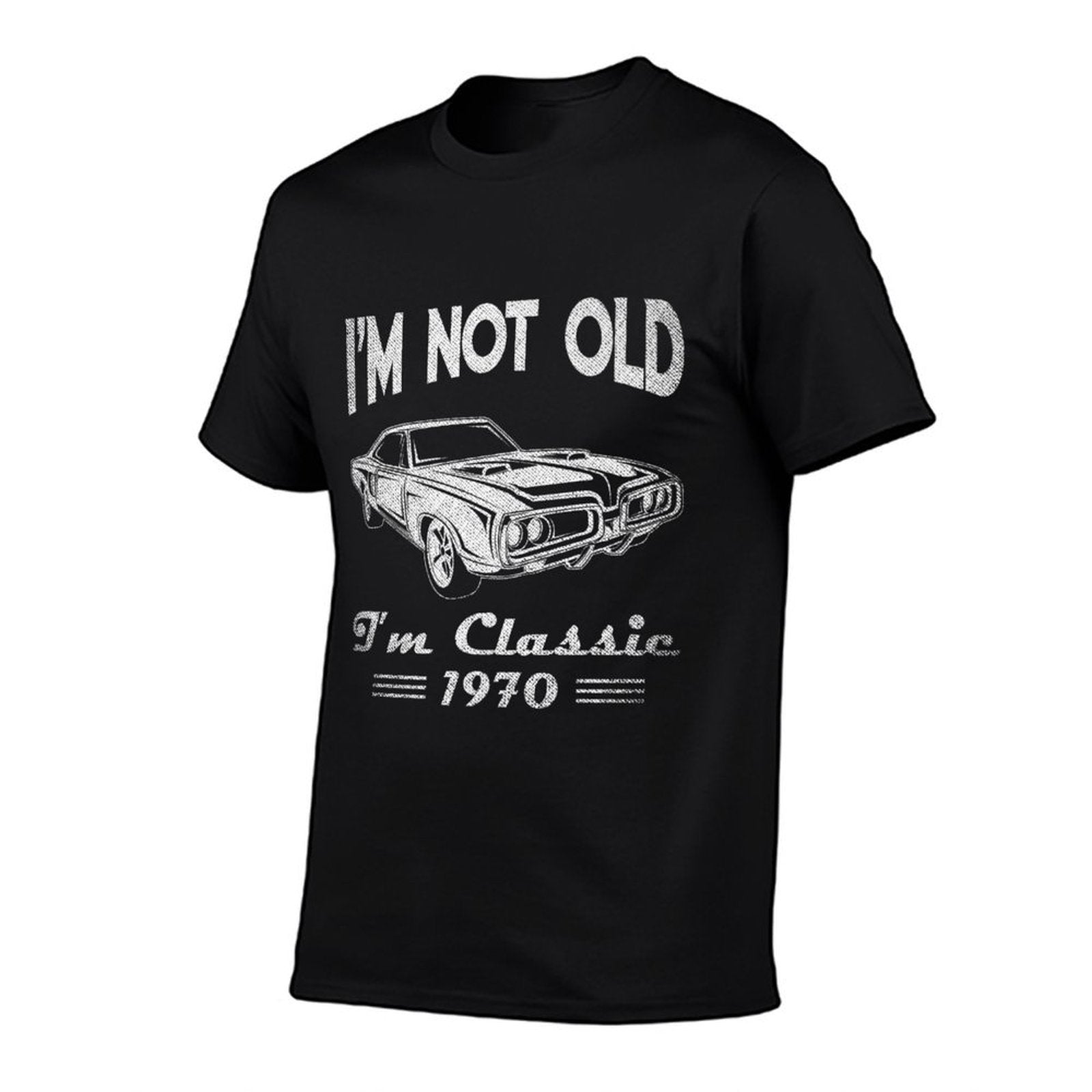 50th Birthday Ts For Men - Classic Car 1970 Premium  Summer-ready Fabric T-Shirt