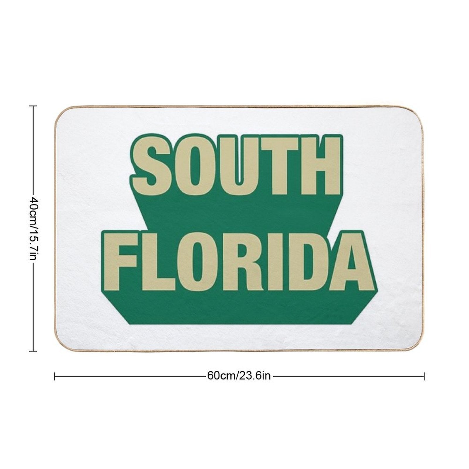 USF University of South Florida  Easy To Clean Bath Mat