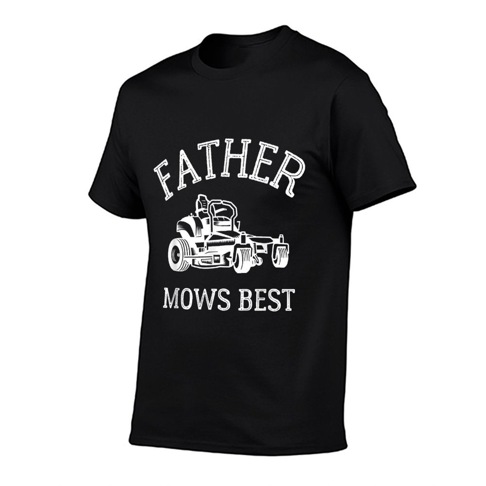 Father Mows Best Funny Riding Mower  Breathable T-Shirt
