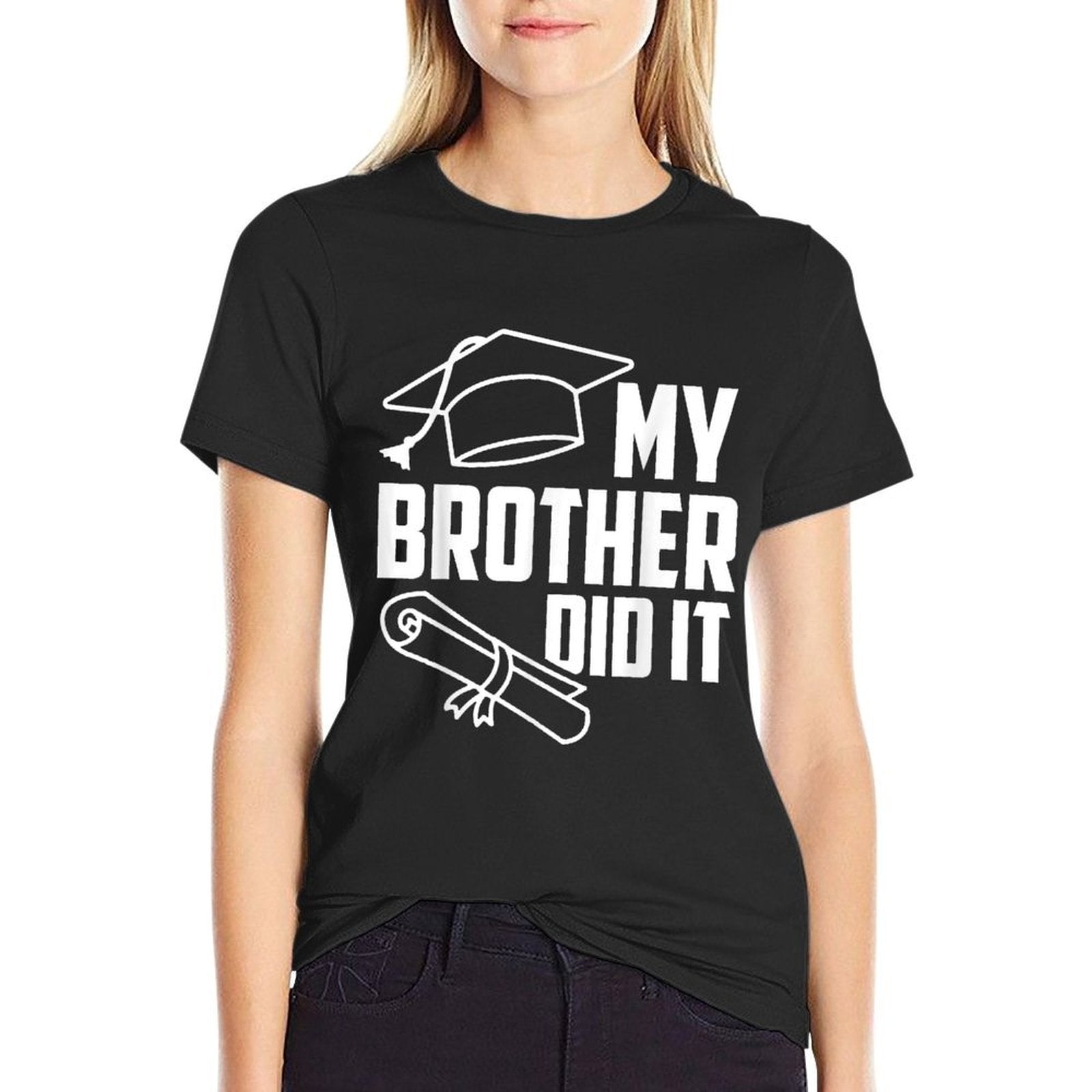 My BROTHER Did It Proud Family Graduation Day 2025 Match  Moisture-wicking T-Shirt