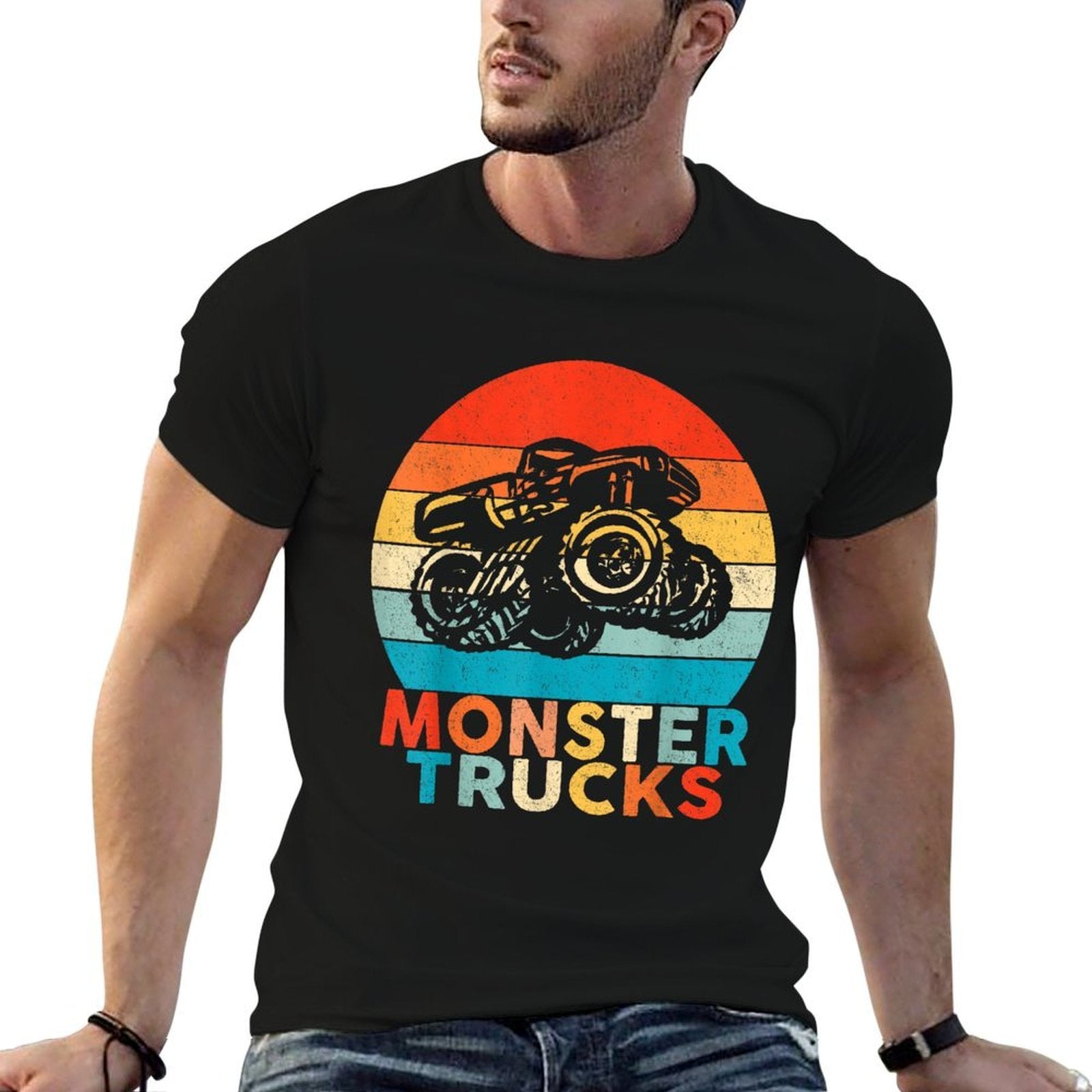 Monster Truck for Toddlers Youth & Adults  Versatile T-Shirt