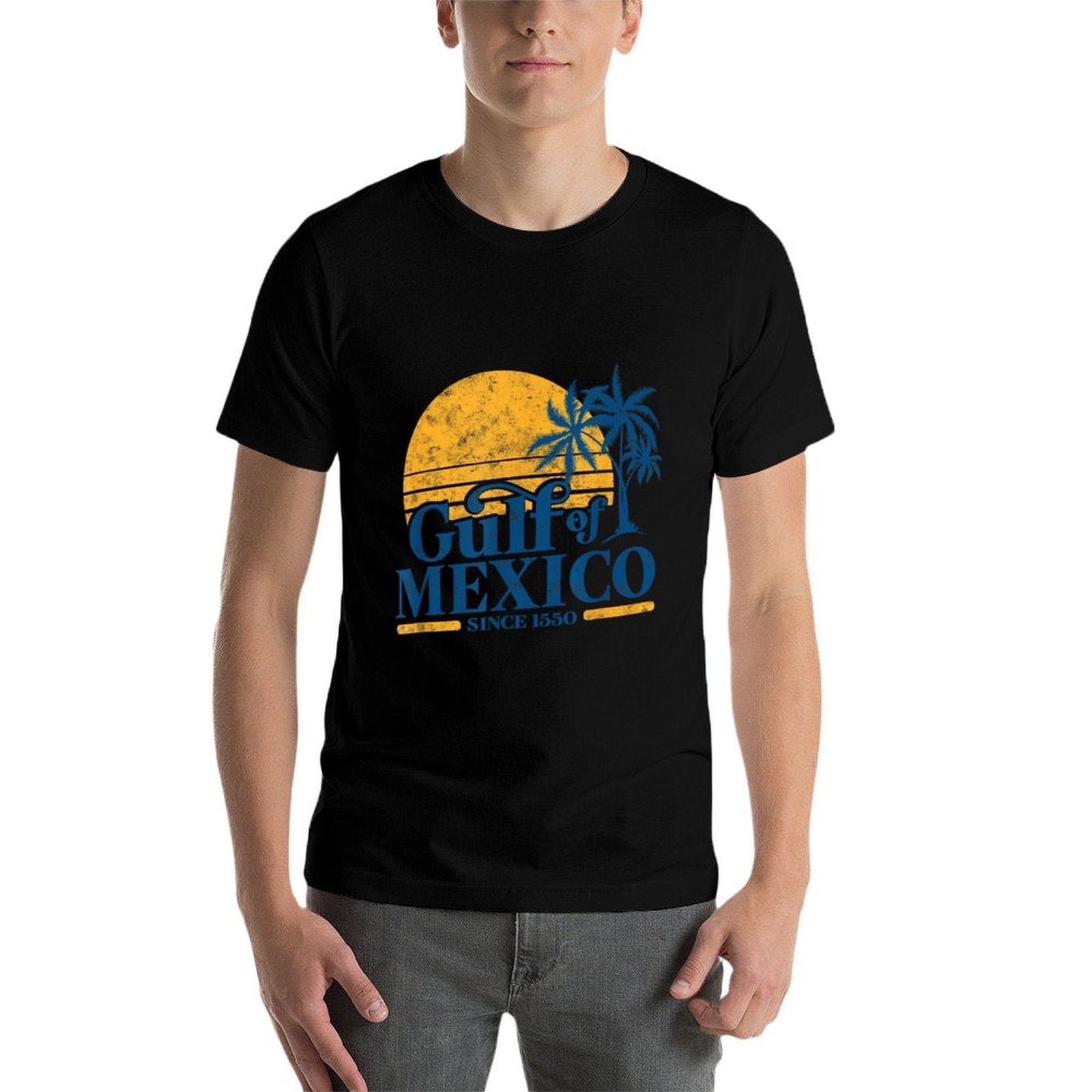 Gulf of Mexico Est. 1550 Retro Vintage  Quick-drying T-Shirt