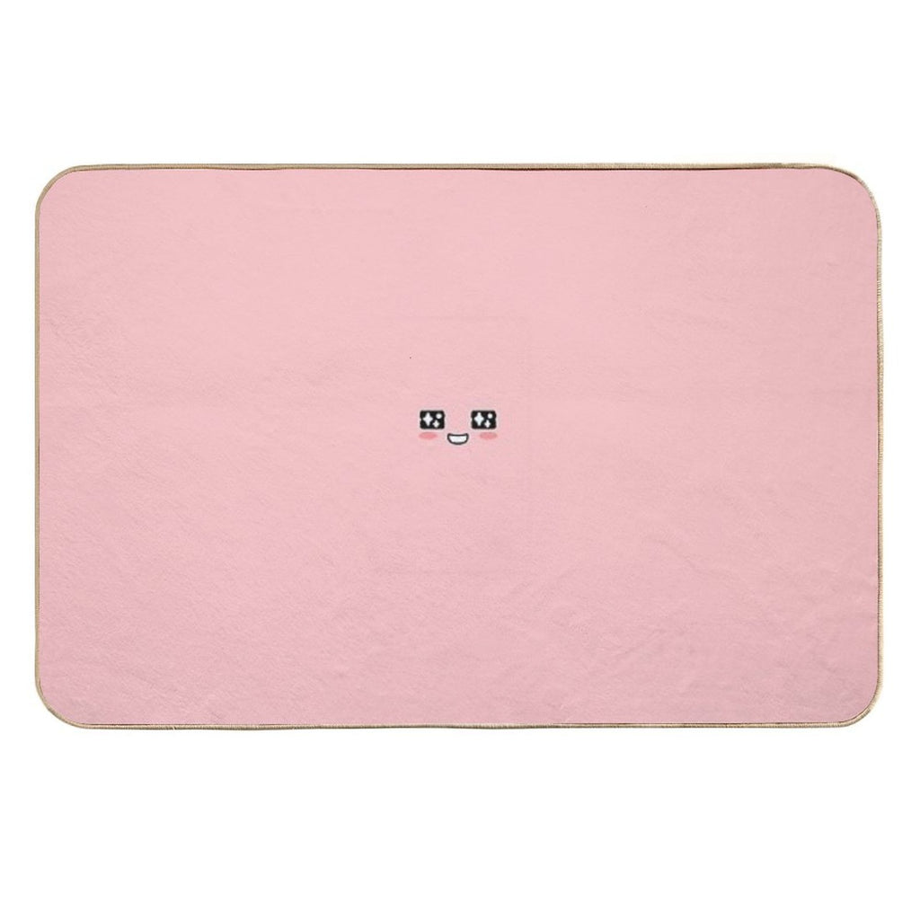 KakaoTalk Friends Apeach Face (카카오톡)  Stain-Proof Bath Mat
