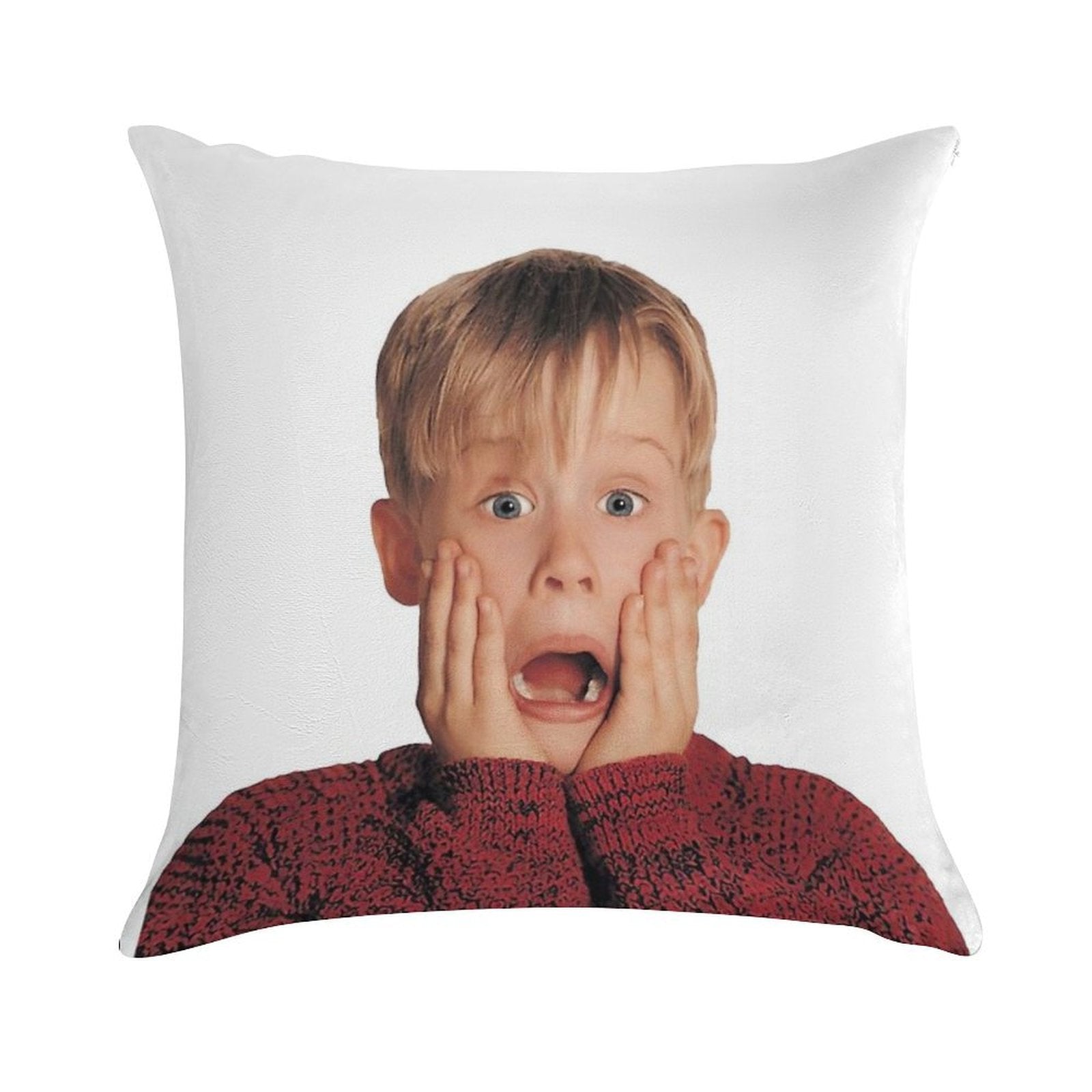 Home Alone Soft Durable Construction Throw Pillow
