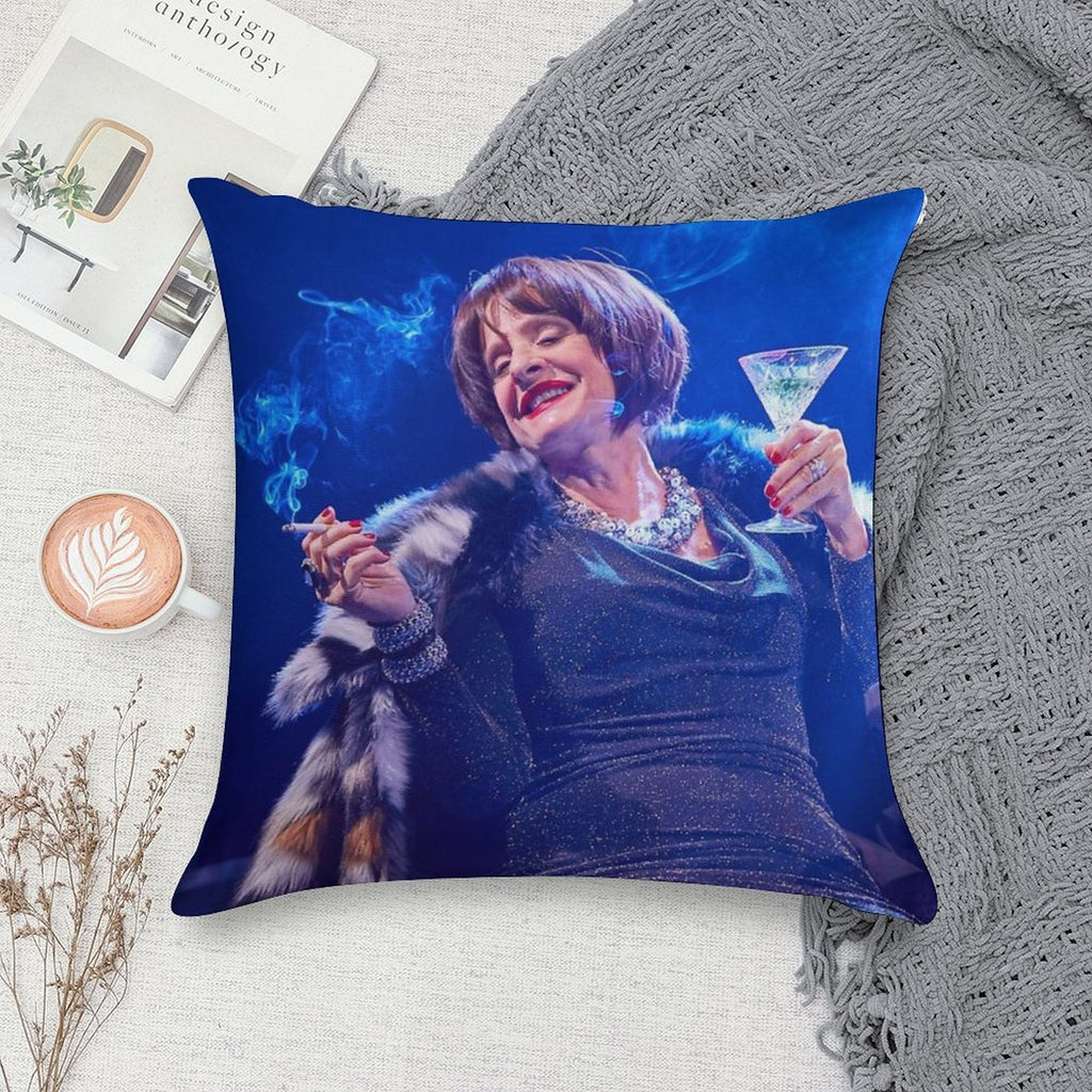 Patti LuPone As Joanne in Company Soft Shrink-Resistant Throw Pillow