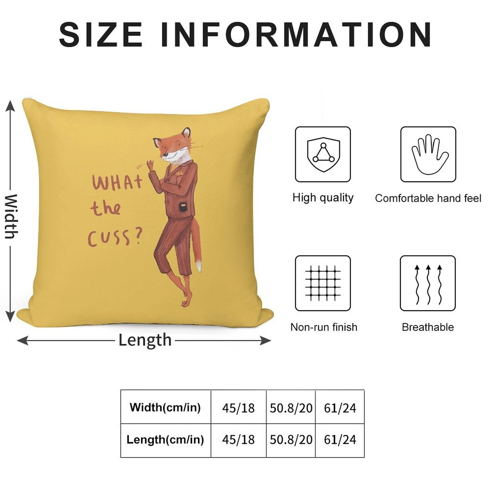 Fantastic Mr Fox Soft Style Accent Throw Pillow