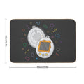 90's Style - Tamagotchi  Stain-Proof Bath Mat