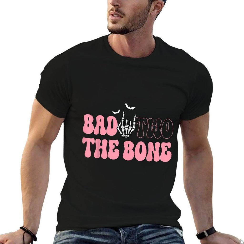Bad Two The Bone Birthday 2nd Years Old Punk Rock Skeleton  Odor-resistant T-Shirt