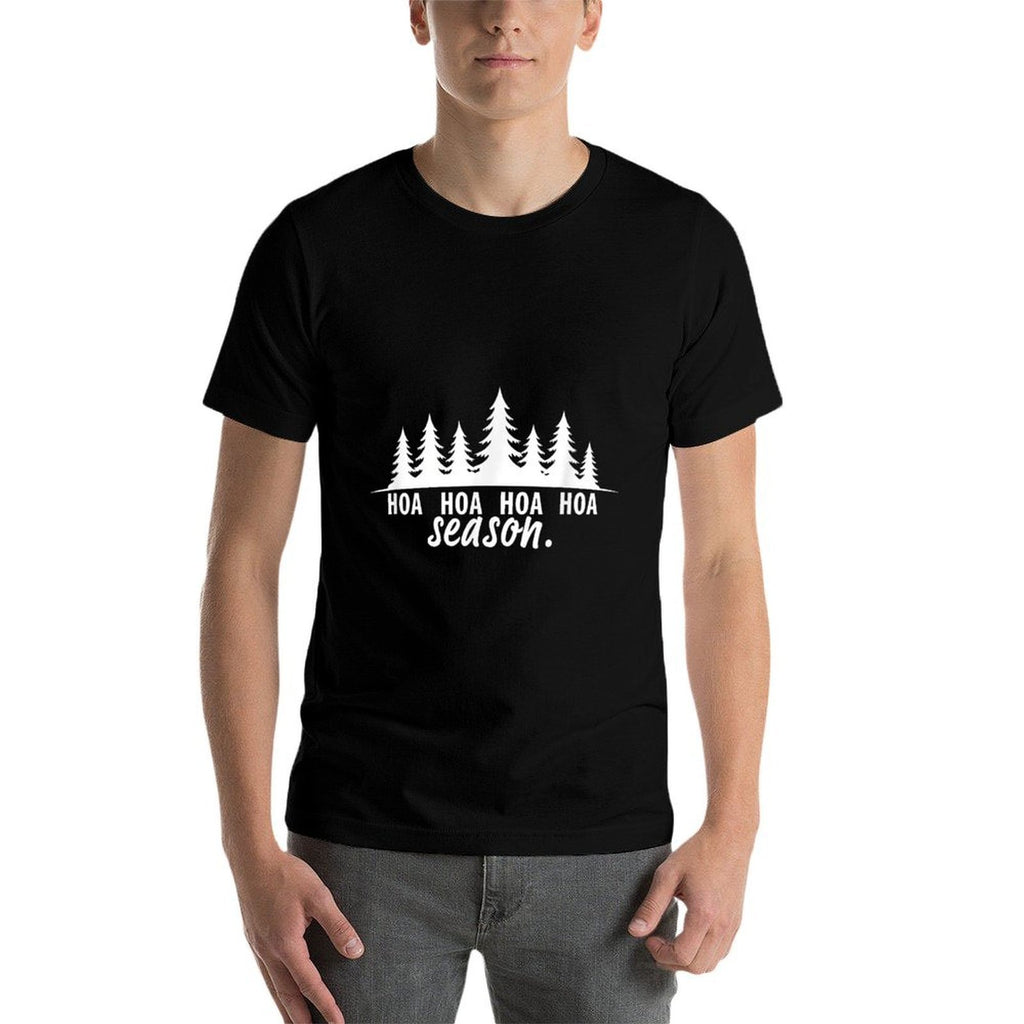 Hoa Hoa Hoa Hoa Hoa Winter Season Twilight Lover Pine Forest  Trendy Pattern T-Shirt