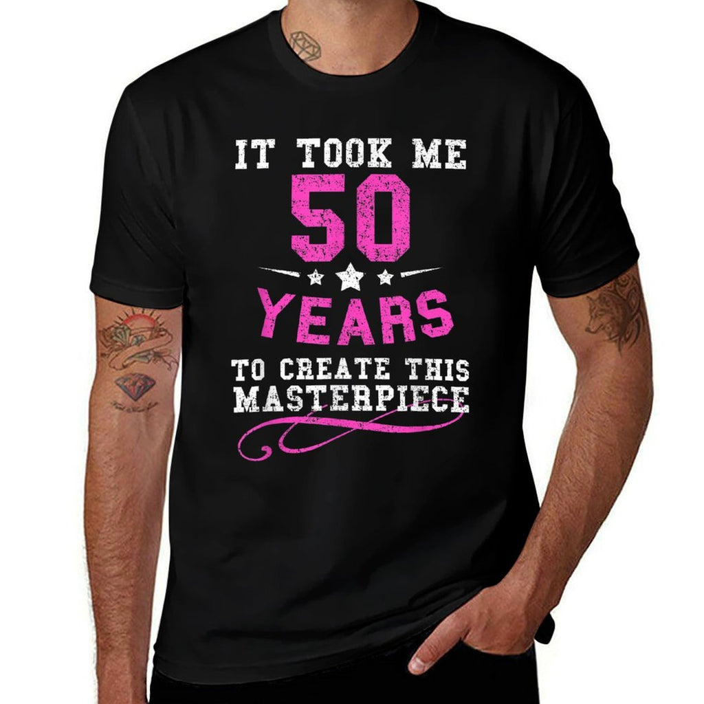 Funny 50th Birthday Gift Idea for Women  Vintage-inspired T-Shirt
