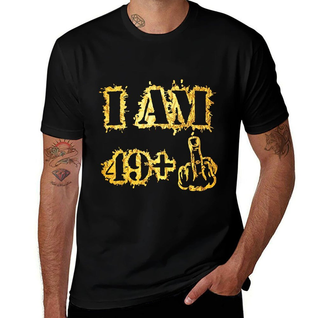 Funny 50th Birthday - Bold Fifty Year Old  Relaxed-fit T-Shirt
