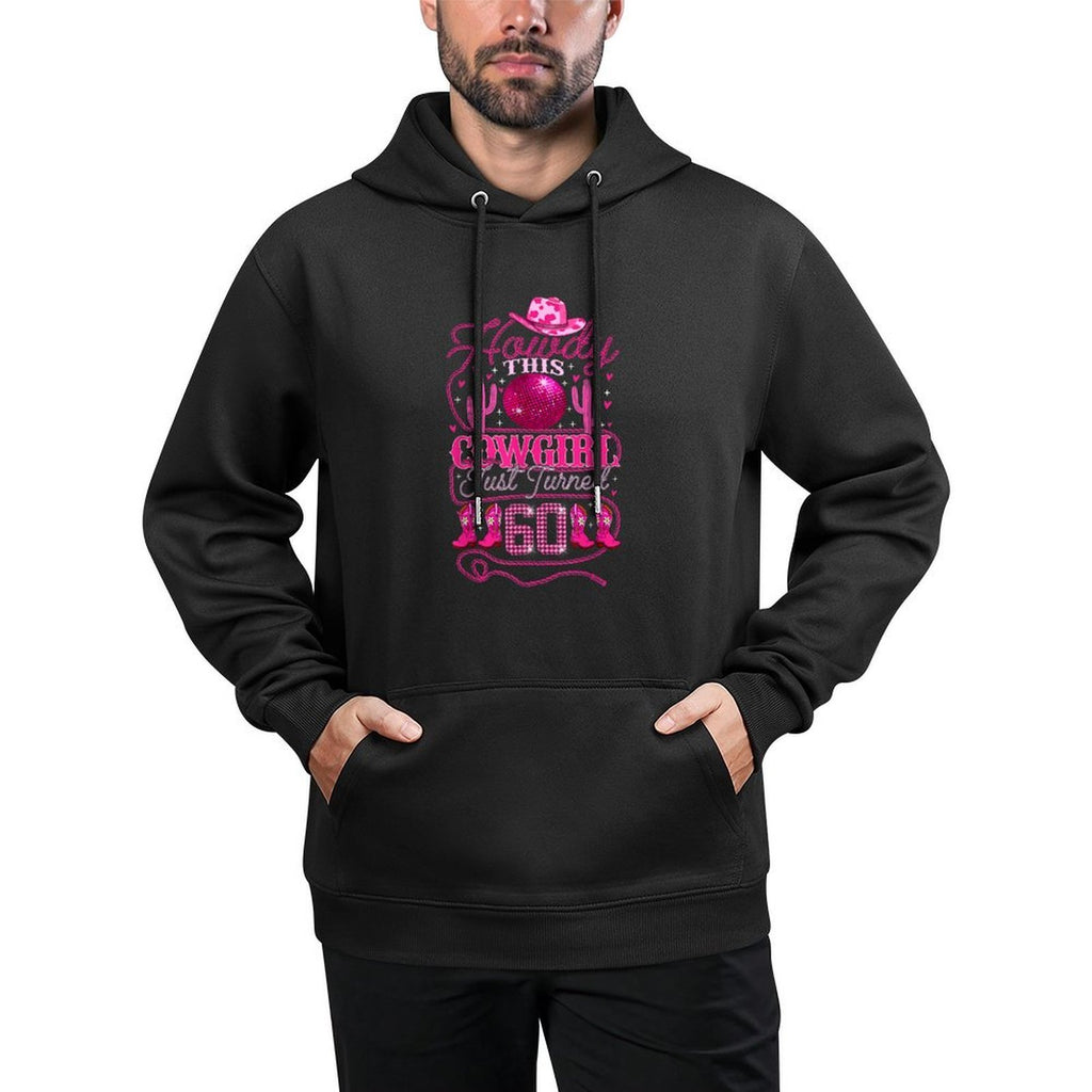 60yr Birthday Cowgirl Western 60Years Old Girl 60th Birthday Moisture-Wicking Hoodie