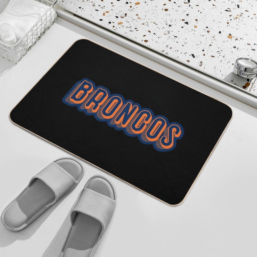 Denver Broncos  Pet-Safe Bath Mat