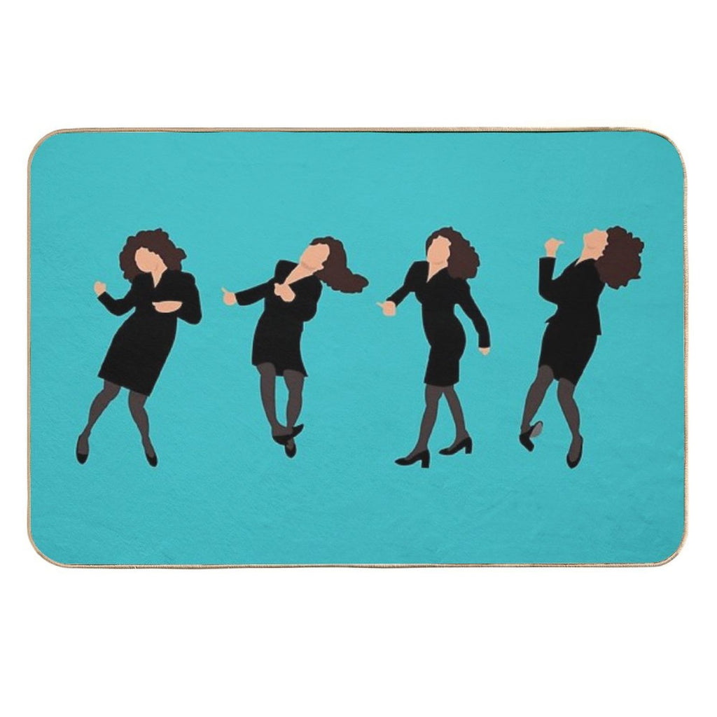 Little Kicks  Dirt-Trapping Bath Mat