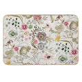Atlantis Floral (golden)  Long-Lasting Bath Mat