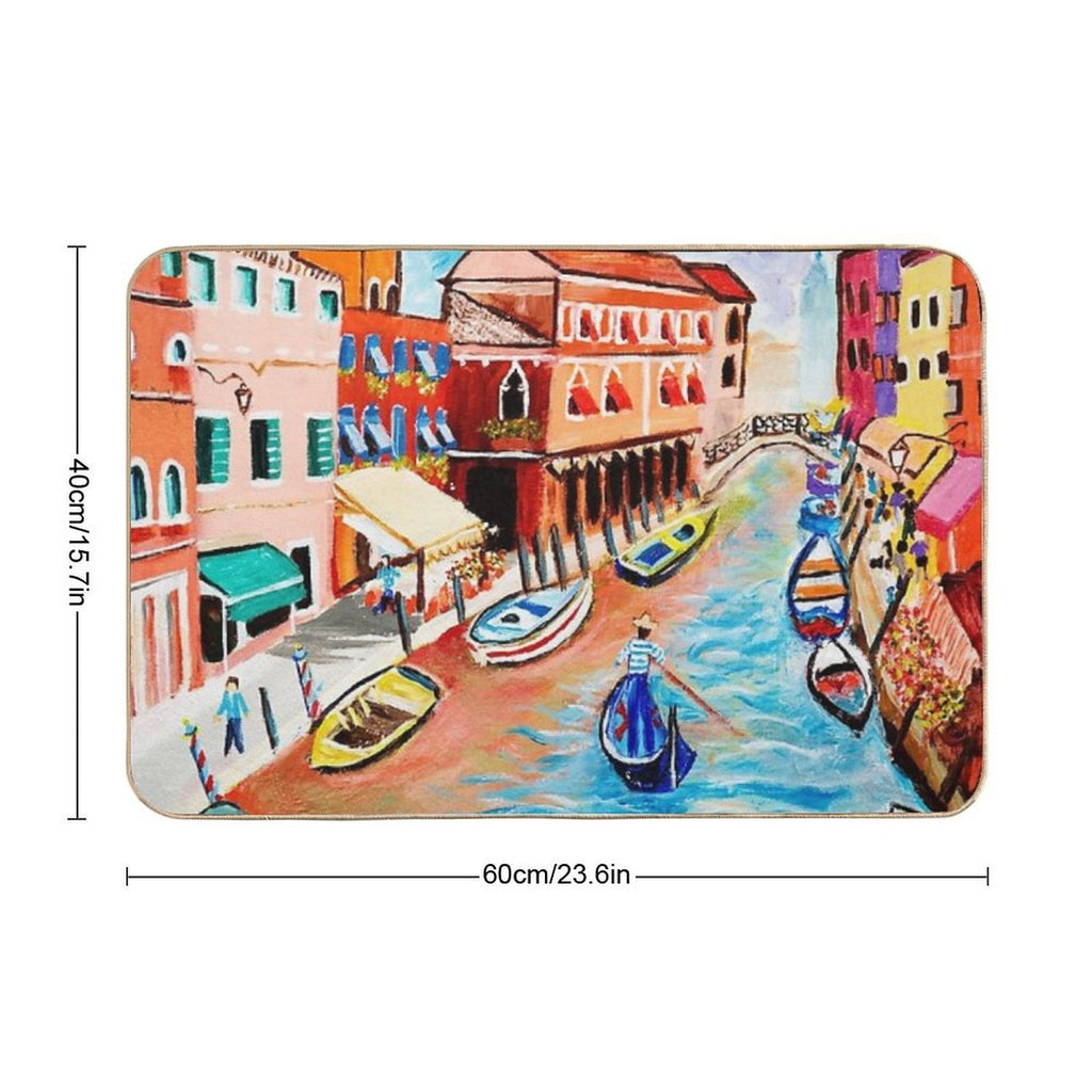 Canale Grande  High-Traffic Bath Mat
