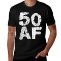 Vintage 50 AF Funny Born in 1969 50th Birthday  Durable T-Shirt