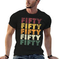 Fifty Retro 1971 50th Birthday Gift Classic 50 Years Old  Graphic-printed T-Shirt