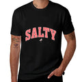 Salty Ocean Flamingo Life Coastal Summer Beach Girl Trendy  Moisture-wicking T-Shirt