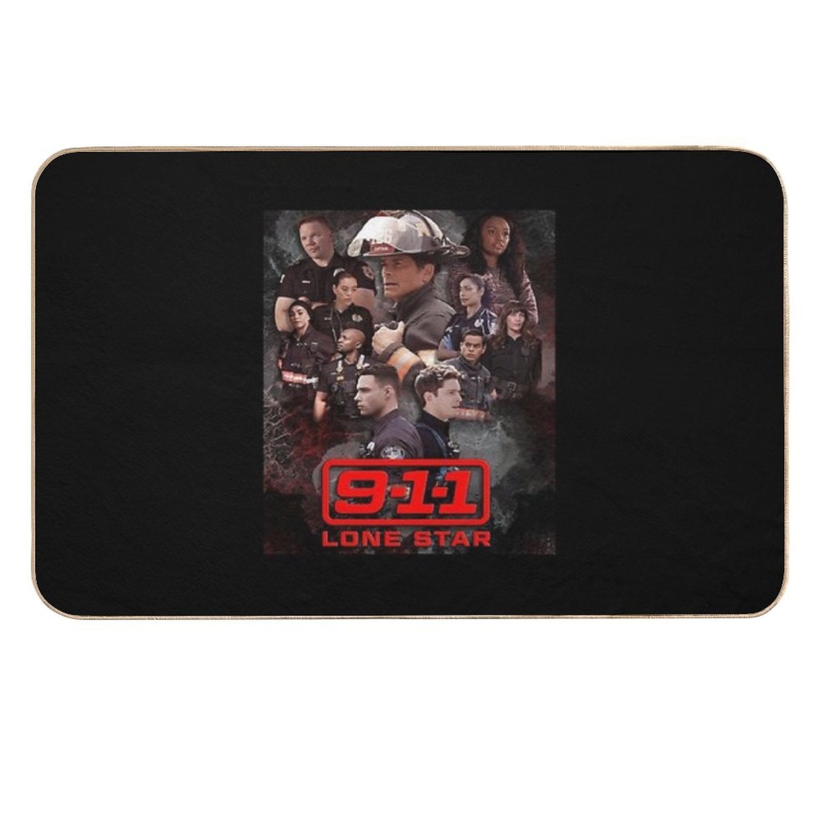 911 Lone Star - Cellular  Long-Lasting Bath Mat