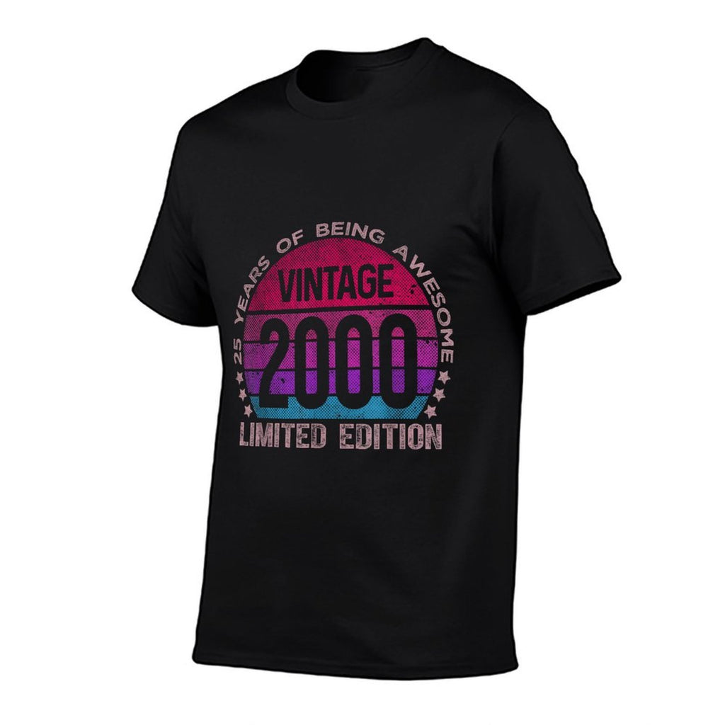 25 Year Old Gifts Limited Edition Vintage 25th Birthday Girl  Polyester Blend T-Shirt