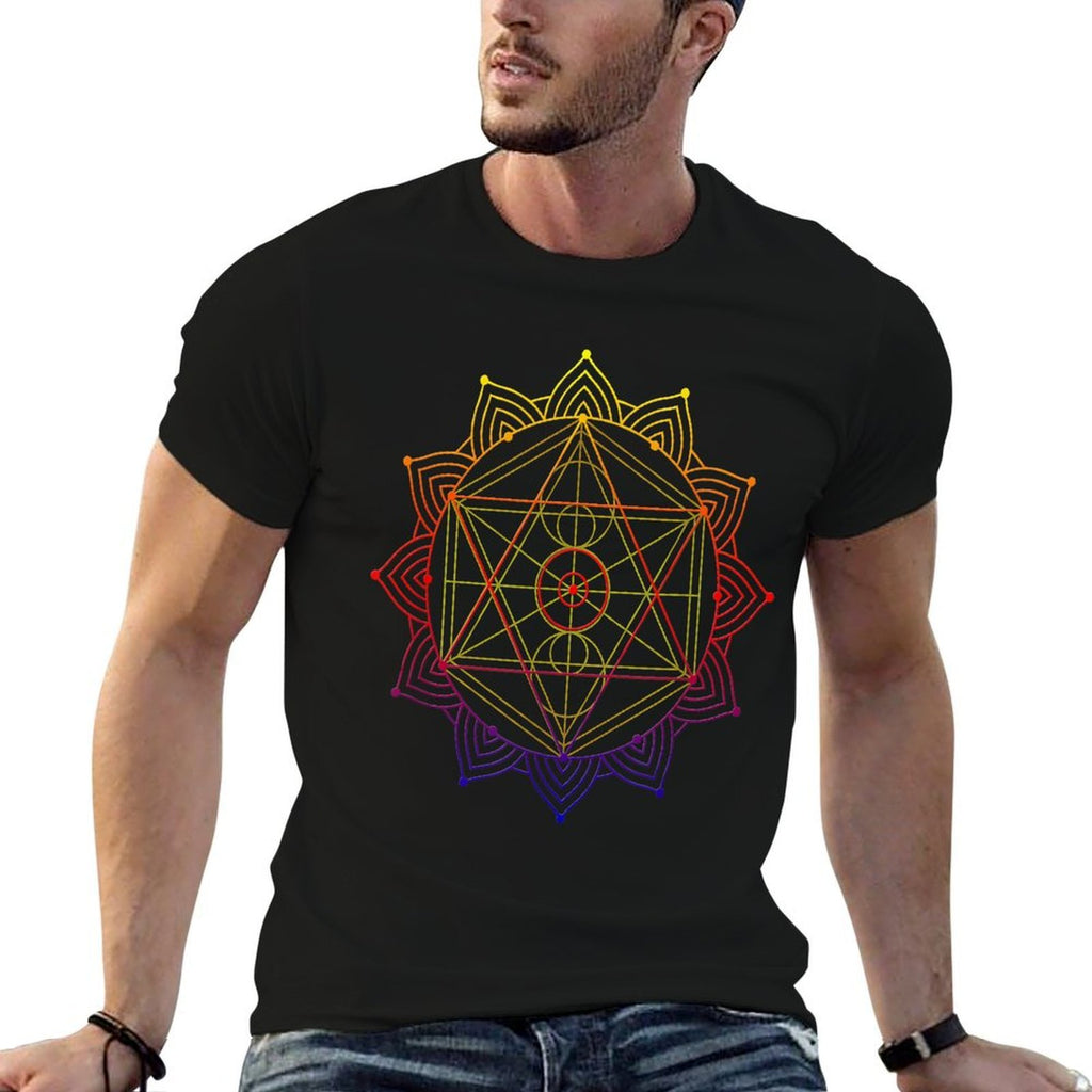 Shiva Shakti Mandala  Stretchy T-Shirt
