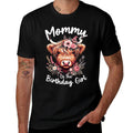 Mommy Of The Birthday Girl Highland Cow  Relaxed-fit T-Shirt
