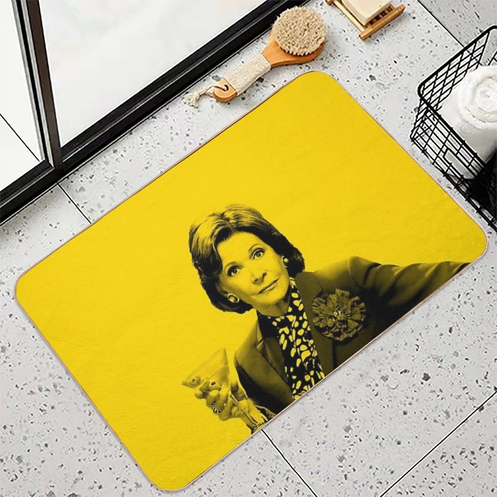 Lucille Bluth Arrested Development  Repositionable Bath Mat