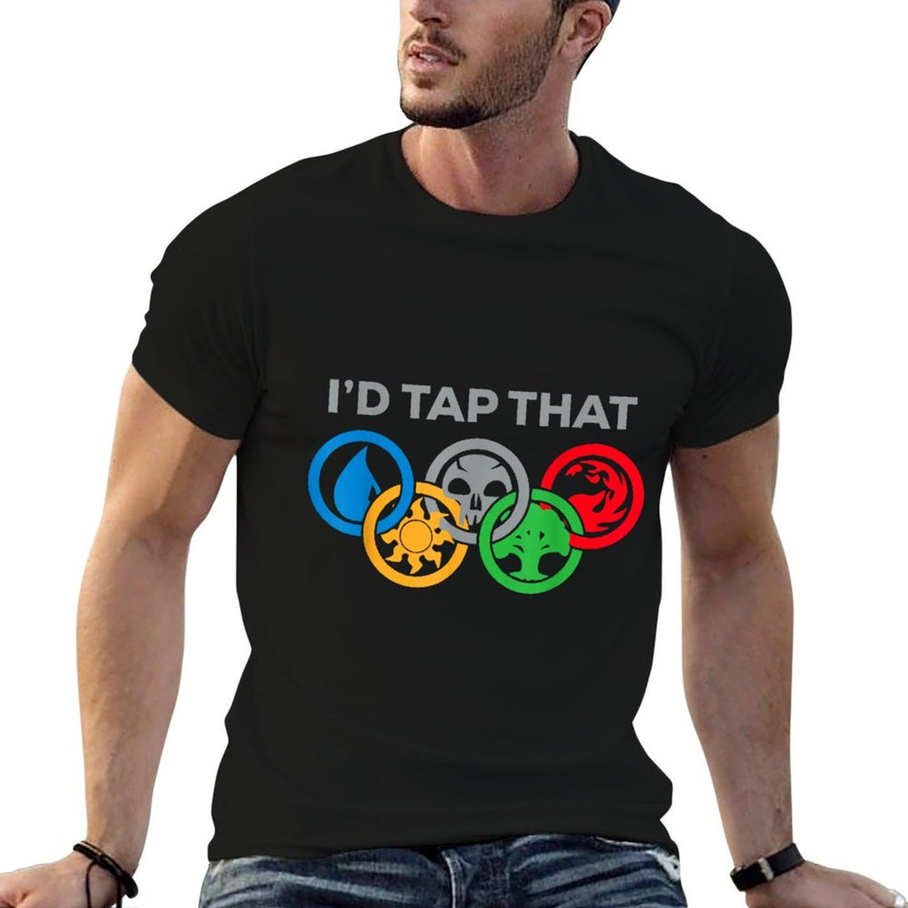 Id Tap That Card Games Untapped Lands Card Games Lovers  Eco-friendly Material T-Shirt