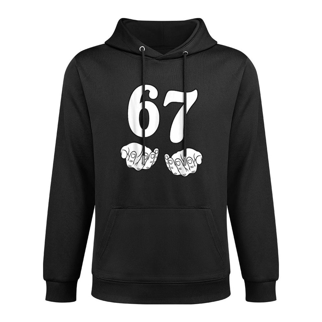 Six Seven 6 7 Funny 67 Gen Alpha Slang 6-7 Meme School Moisture-Wicking Hoodie