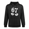 Six Seven 6 7 Funny 67 Gen Alpha Slang 6-7 Meme School Moisture-Wicking Hoodie