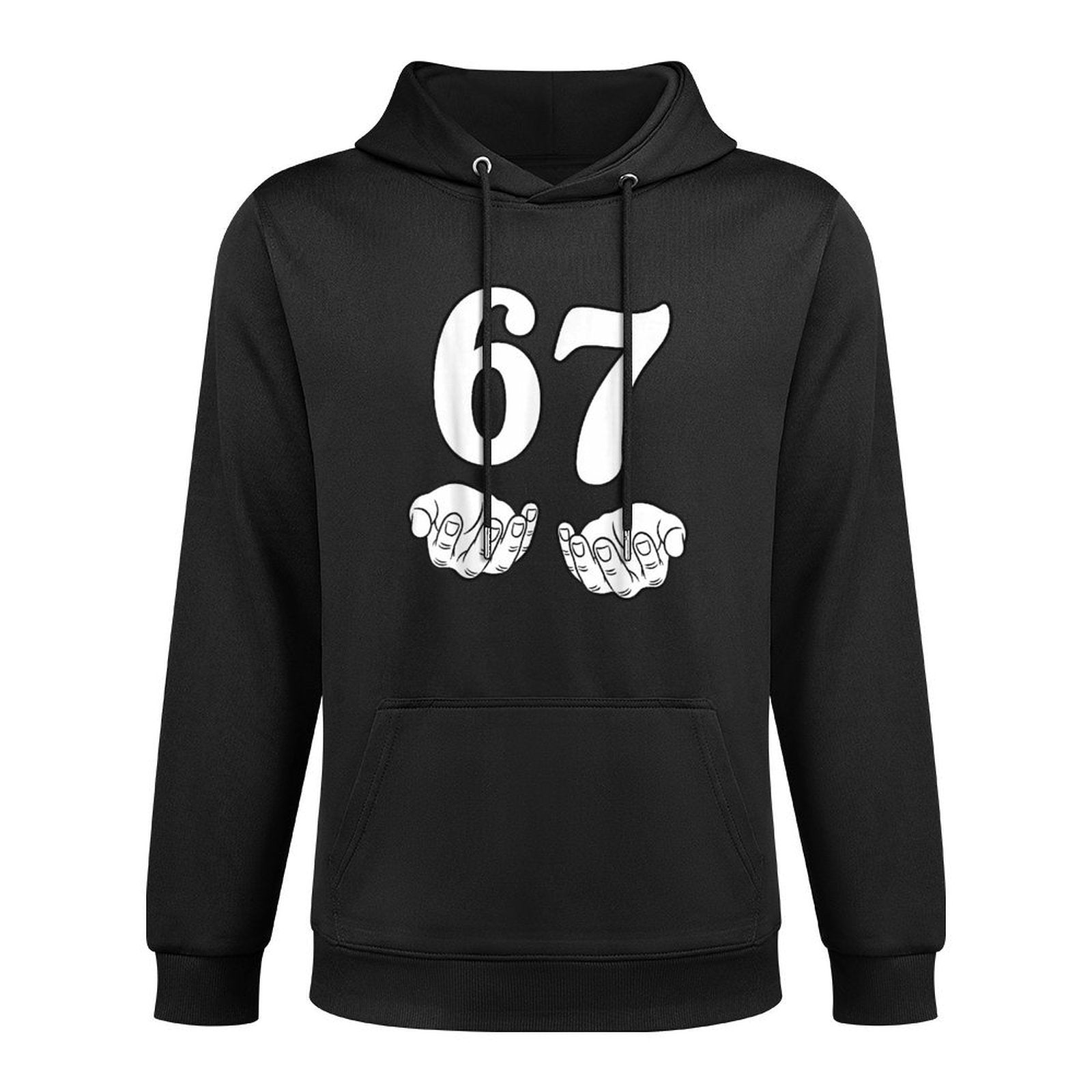 Six Seven 6 7 Funny 67 Gen Alpha Slang 6-7 Meme School Moisture-Wicking Hoodie