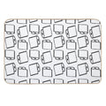 Toilet Paper  Stain-Proof Bath Mat