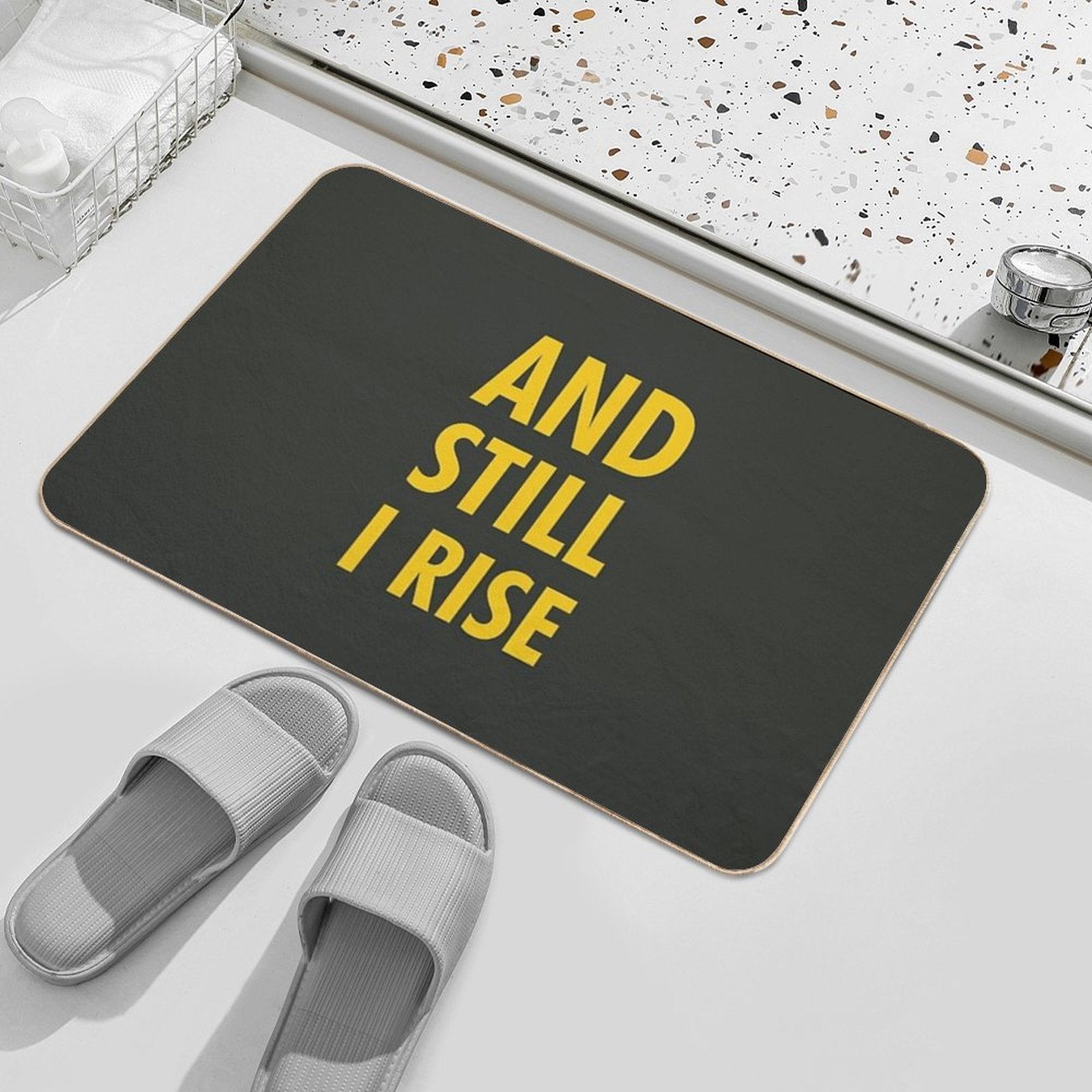 And Still I Rise  Versatile Bath Mat