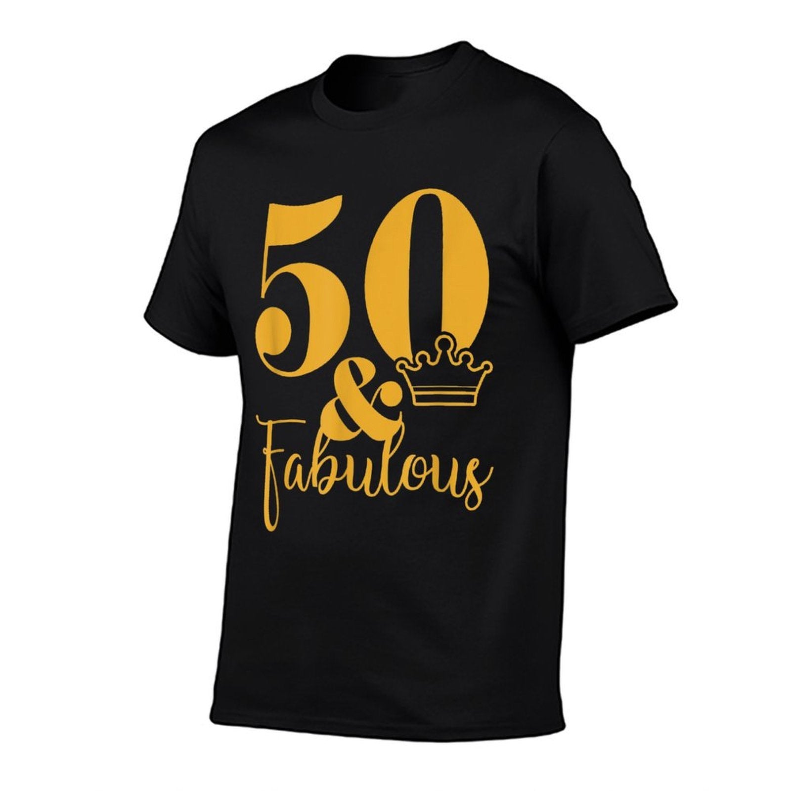 50 And Fabulous 50th Birthday Party Crown  Odor-resistant T-Shirt
