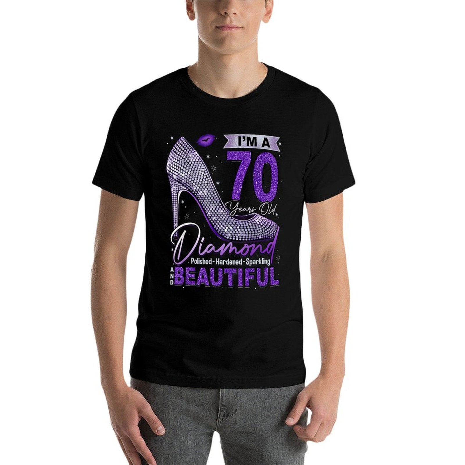 I'm A 70 Years Old Diamond, 70 And Fabulous 70th Birthday  Quick-drying T-Shirt