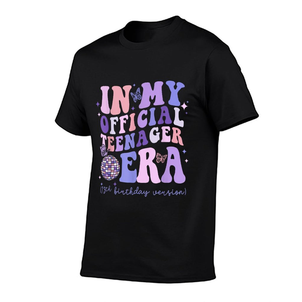 13 Years Old Girl In My Officialnager Era 13th Birthday  Odor-resistant T-Shirt