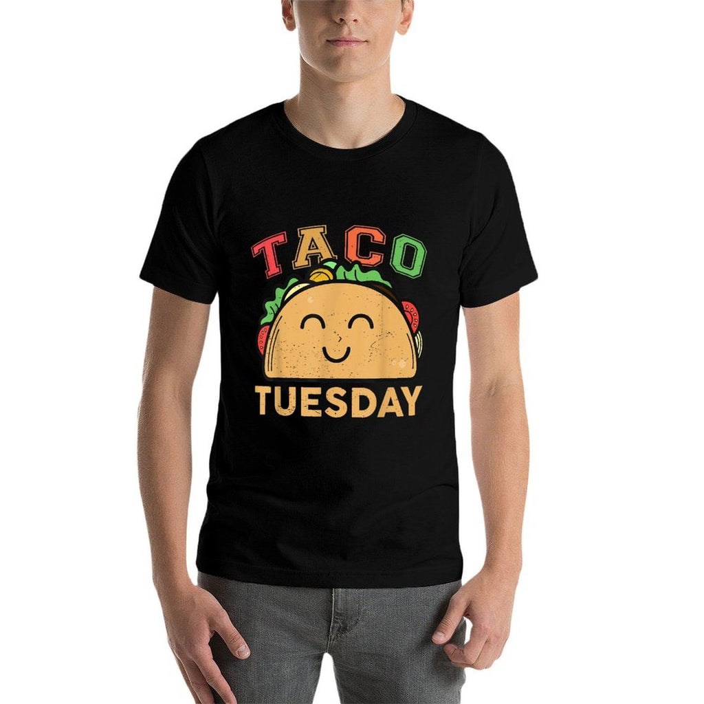Taco-Shirt Kids Toddler Baby Taco Tuesday Women Men Funny  Soft T-Shirt