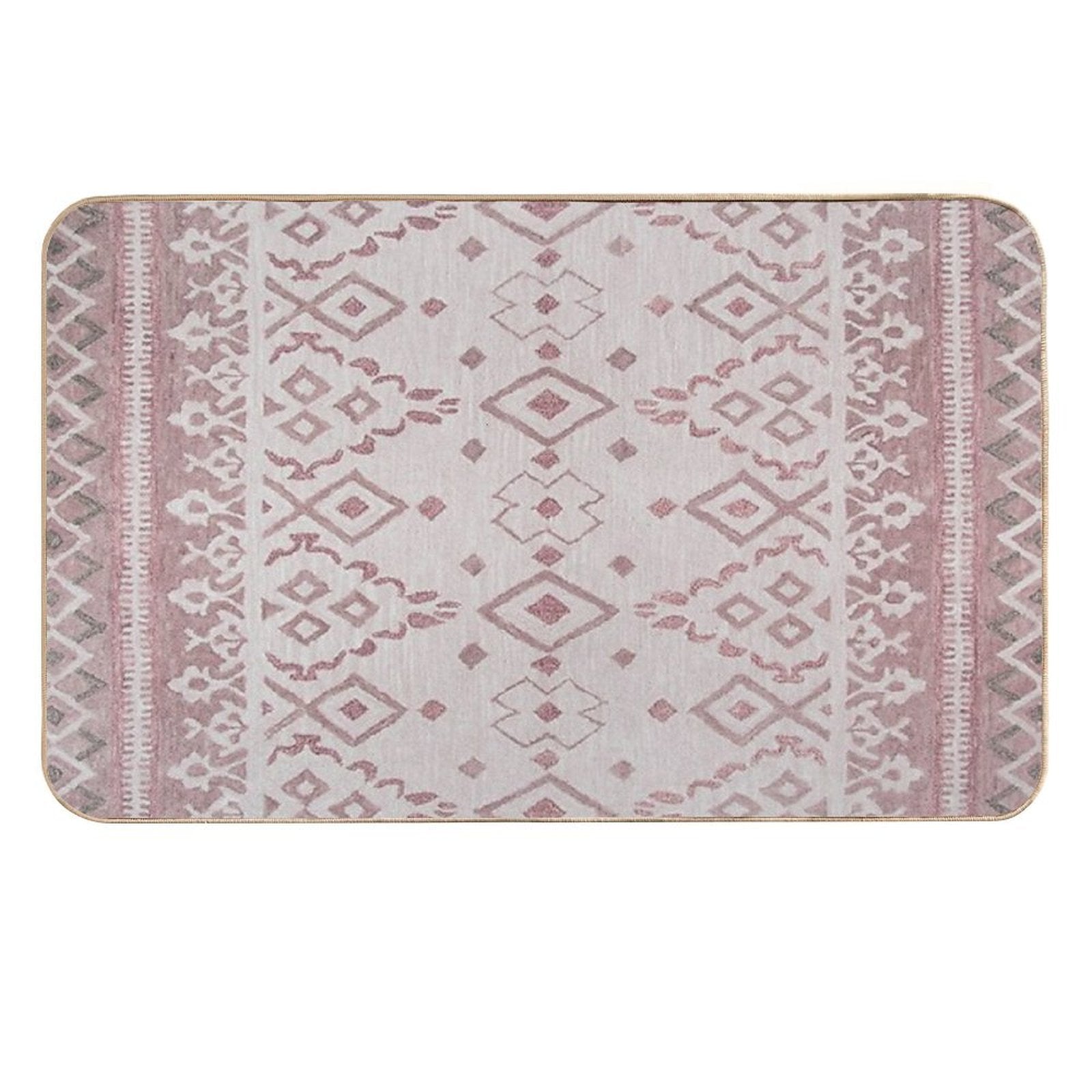 Bohemian Design Throw Pillow  Versatile Bath Mat