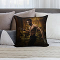 Hugh Jackman Soft Reinforced Edging Throw Pillow
