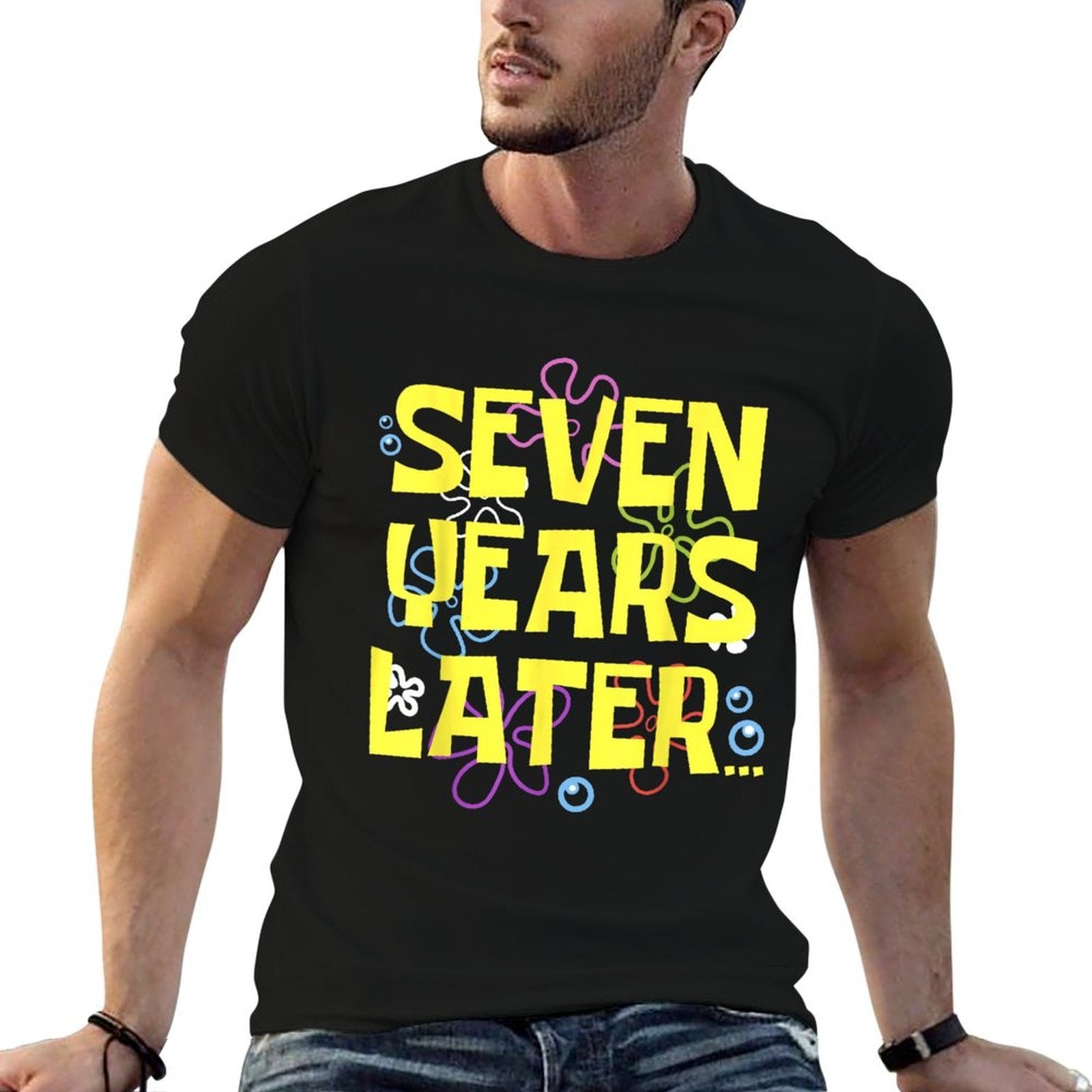 7 SEVEN YEARS LATER 7 Year Old Birthday Gifts for Girls Boy  Quick-drying T-Shirt