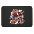 Gilded Poison Apple Teacup  Easy To Clean Bath Mat