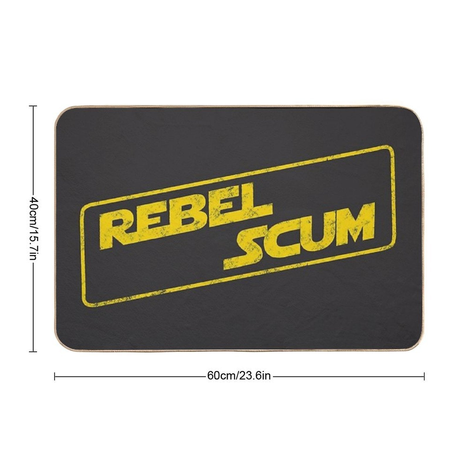 Rebel Scum  Anti-Trip Bath Mat