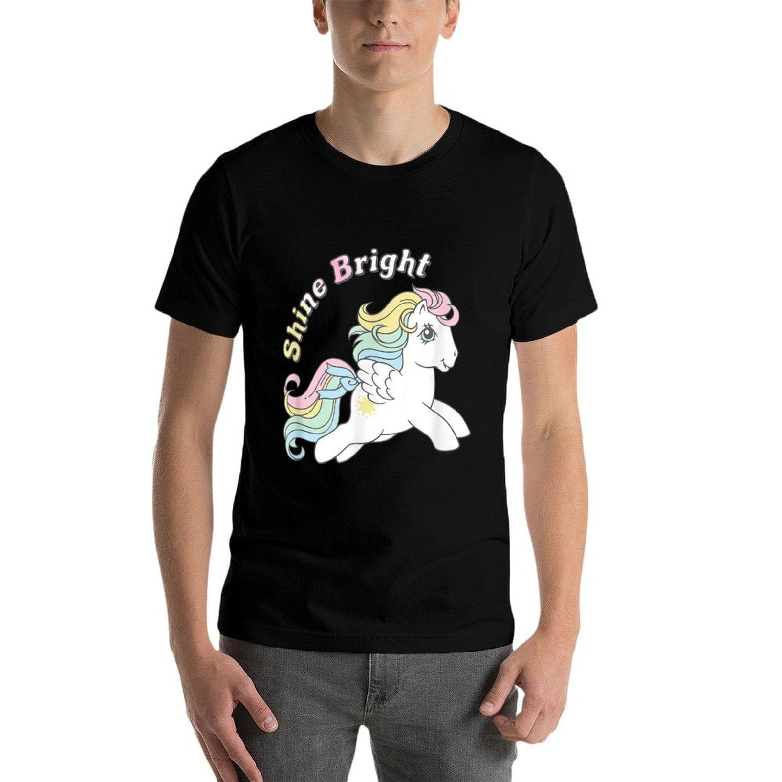 My Little Pony Retro Starshine Shine Bright Portrait  Lightweight T-Shirt