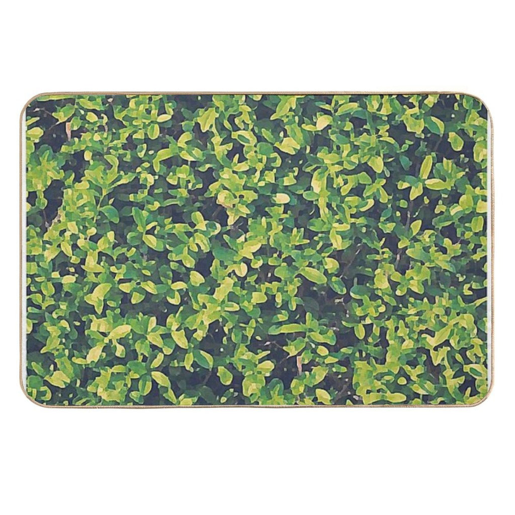 Ghibli Style Hedge  Absorbent Bath Mat