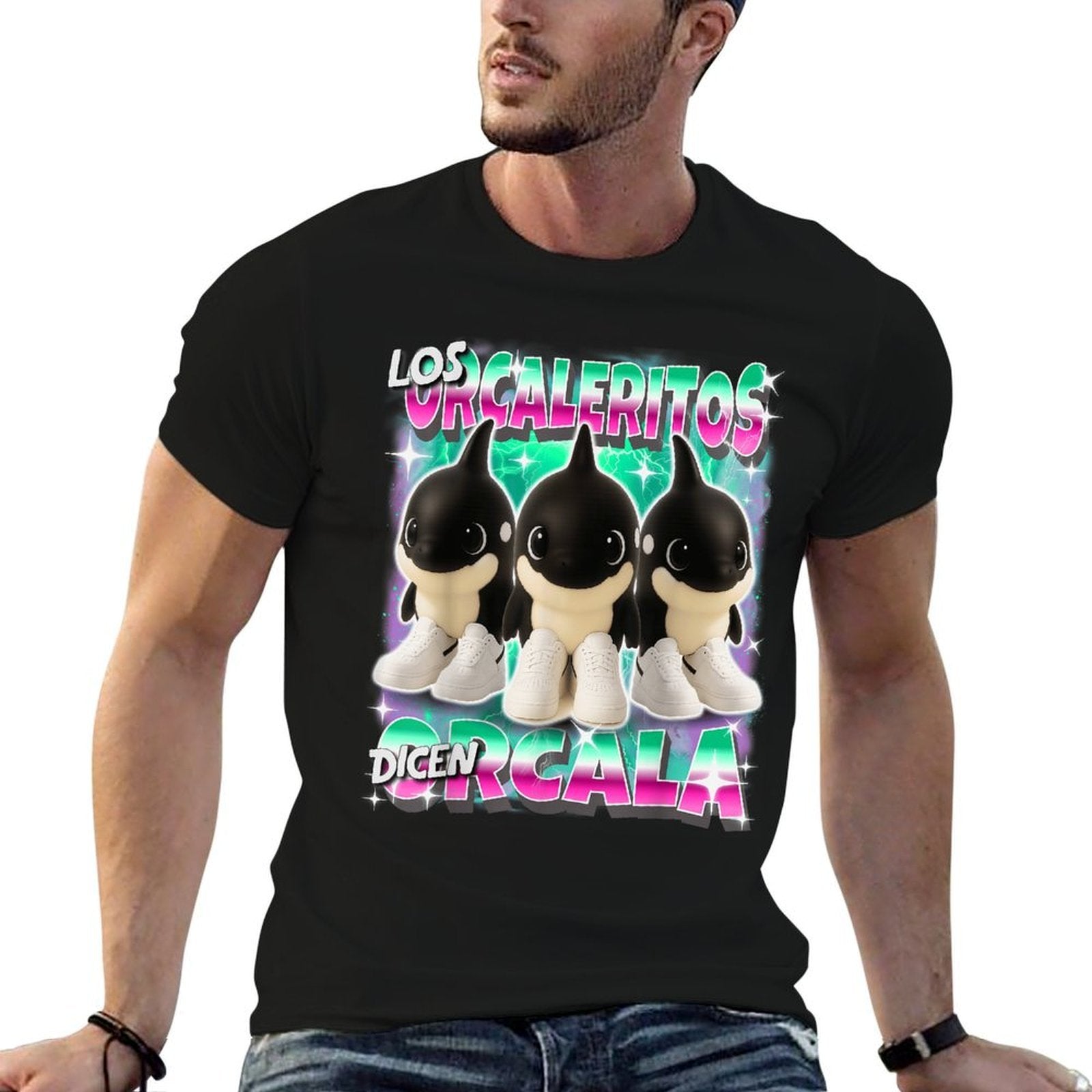 Los Orcaleritos Dicen Orcala Italian-Brainrot Orca Kids Meme  Breathable T-Shirt