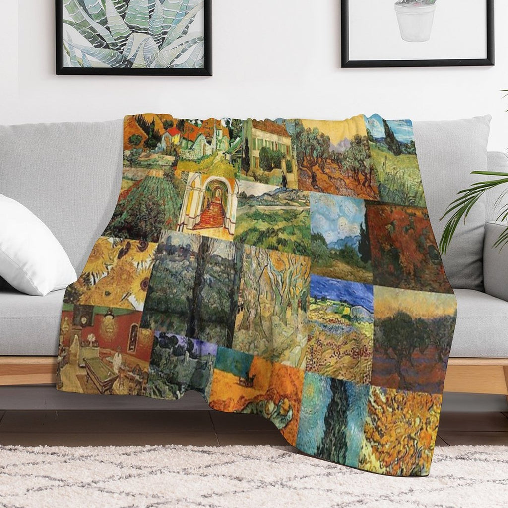 Vincent Van Gogh Comfort Throw Blanket