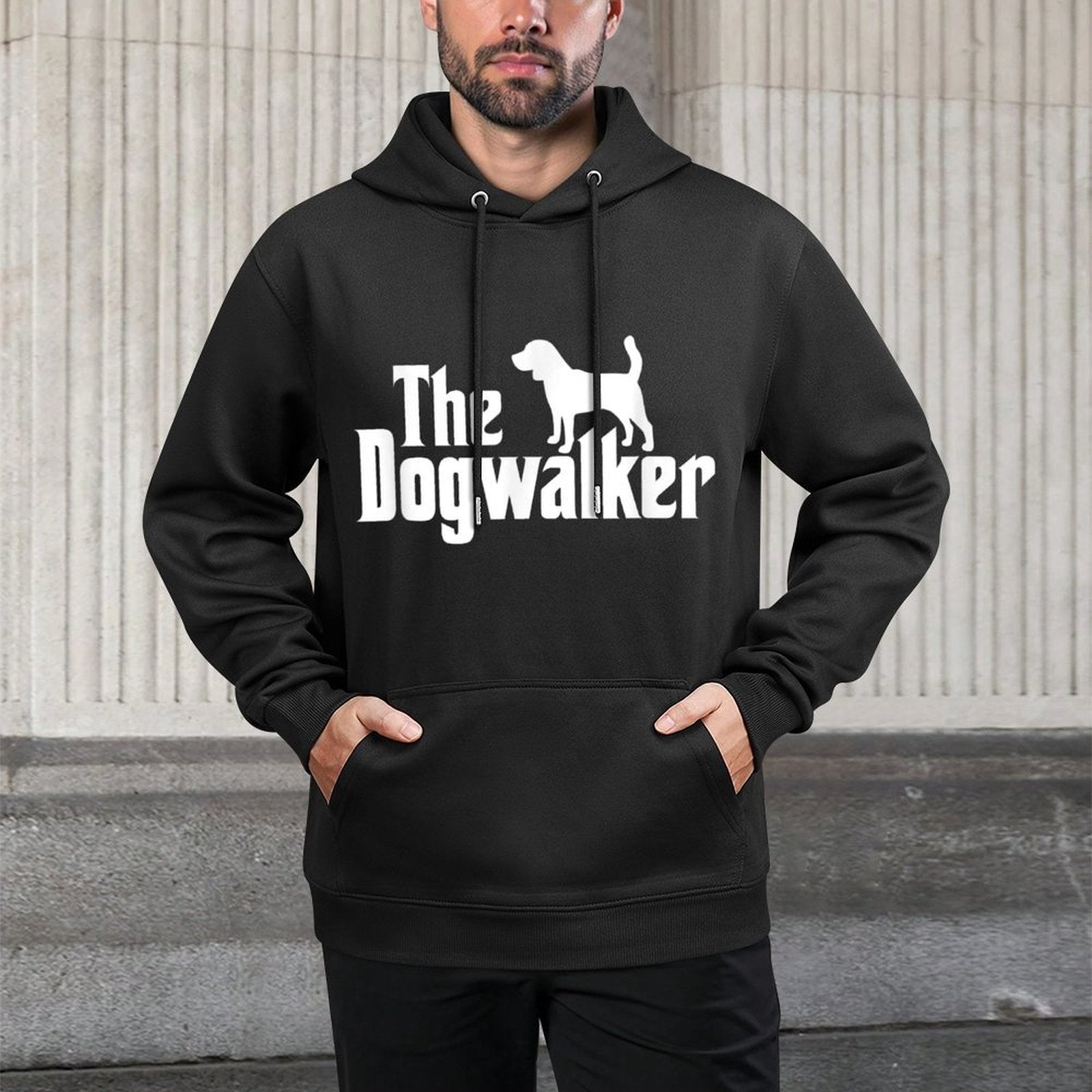 Dog Walker Dog Lover The Dogwalker Professional Dog Walkers Moisture-Wicking Hoodie