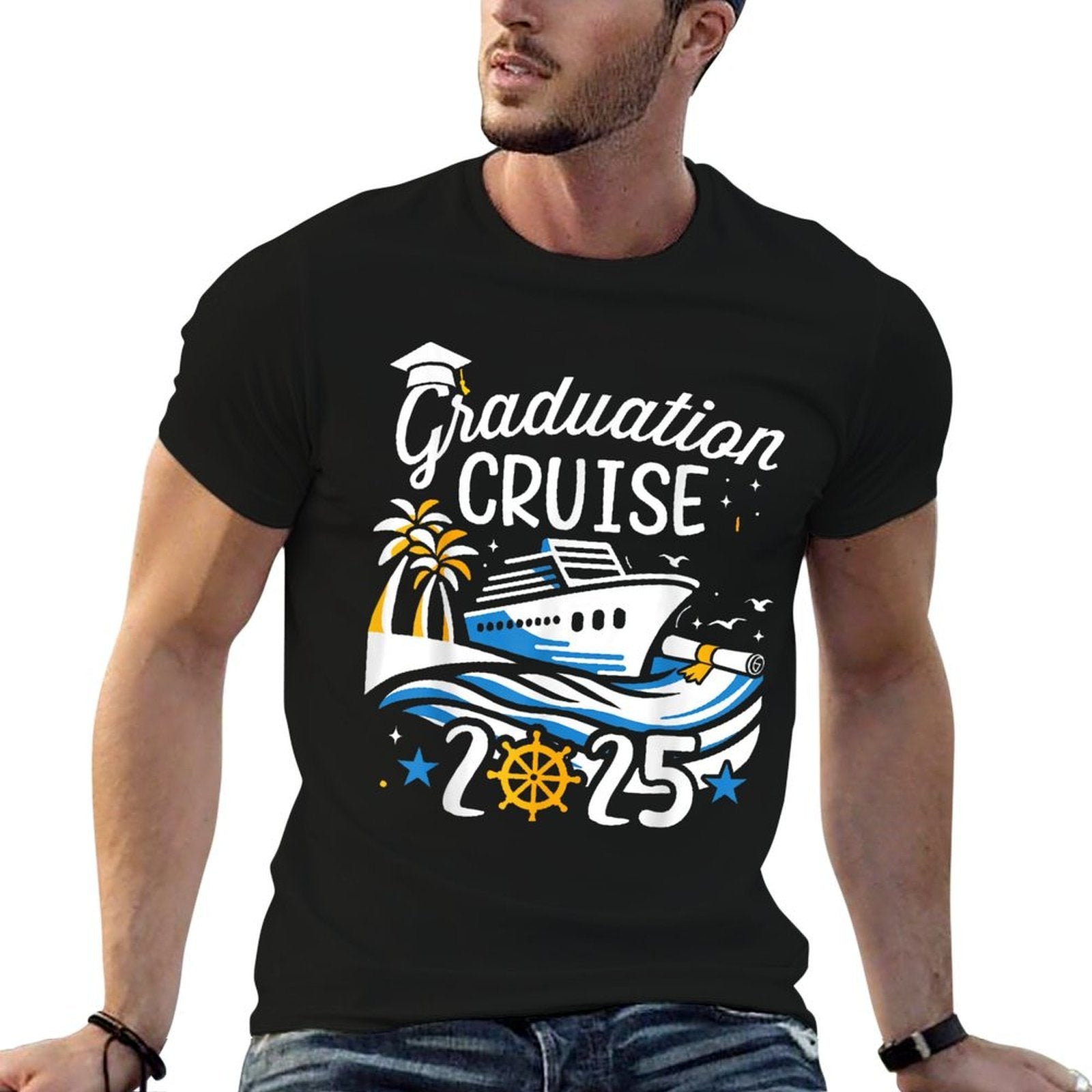 Class of 2025 Graduation Cruise for Senior Graduates  Soft T-Shirt