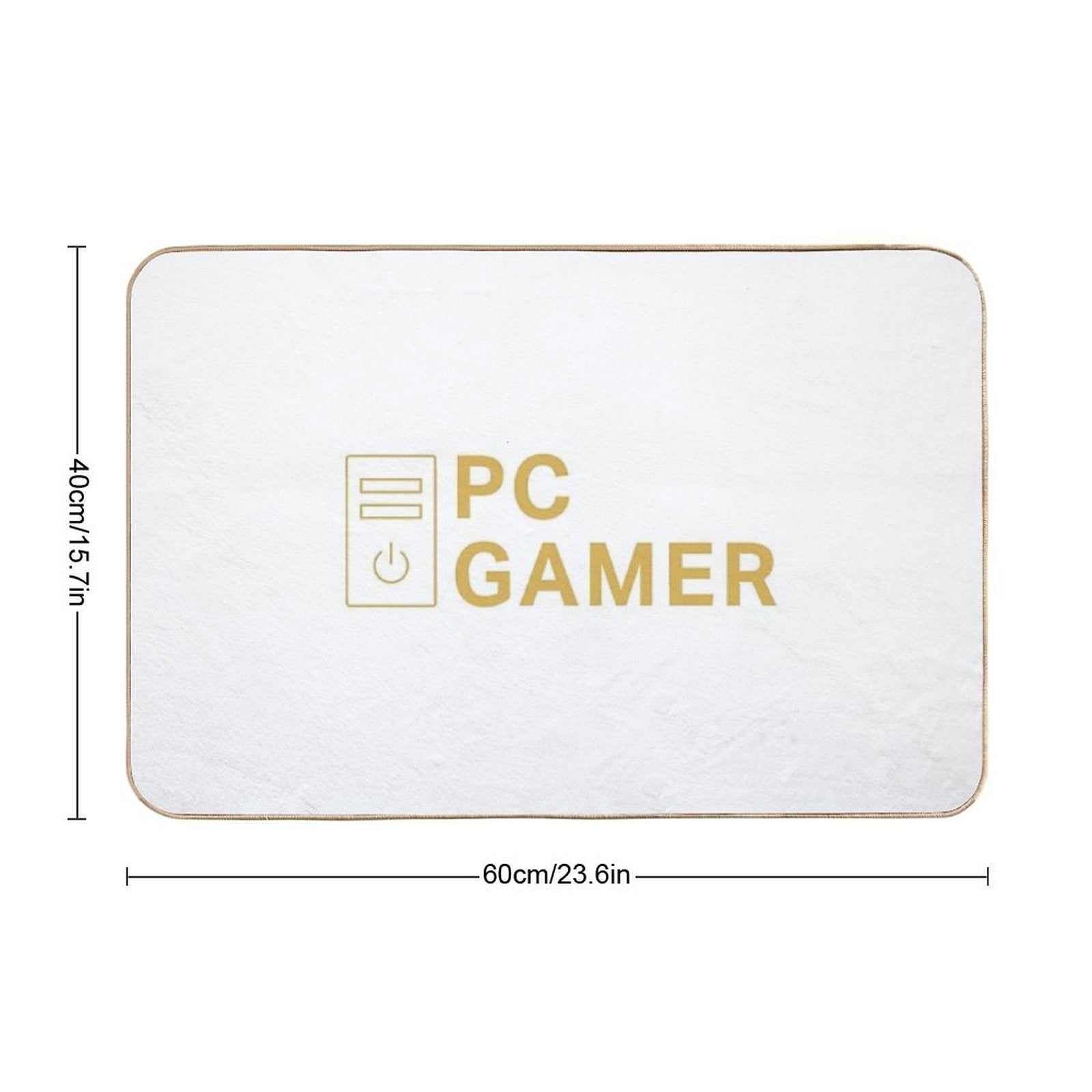 PC Gamer  Odorless Bath Mat